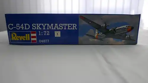 Revell C-54D Skymaster-1:72-04877-Modellflieger-OVP-0097