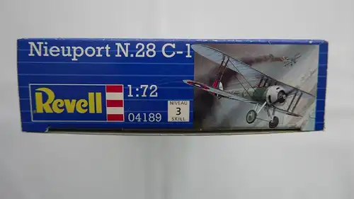 Revell Nieuport N.28 C-1-1:72-04189-Modellflieger-Bauteile versiegelt-OVP-0095