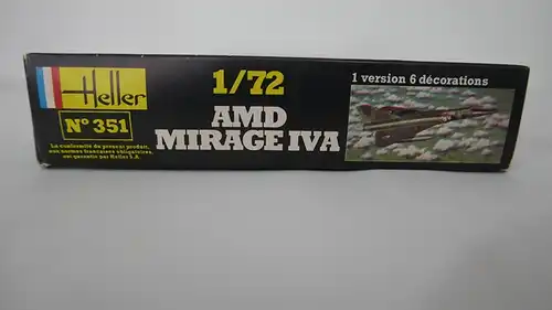 Heller AMD Mirage IV A-1:72-351-Modellflieger-OVP-0080