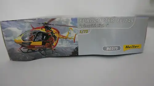 Heller Eurocopter EC145 Securite Civile-1:72-80375-Modellflieger-OVP-0079