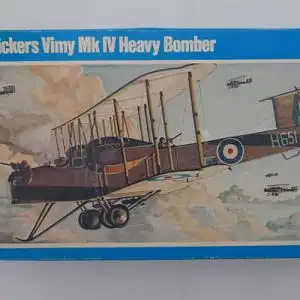 Novo Vickers Vimy Mk IV Heavy Bomber-1:72-76071-Modellflieger-OVP-0047