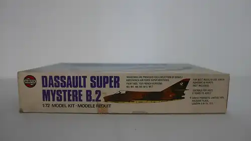 Airfix Super Mystere B.2-1:72-03020-Modellflieger-OVP-0021