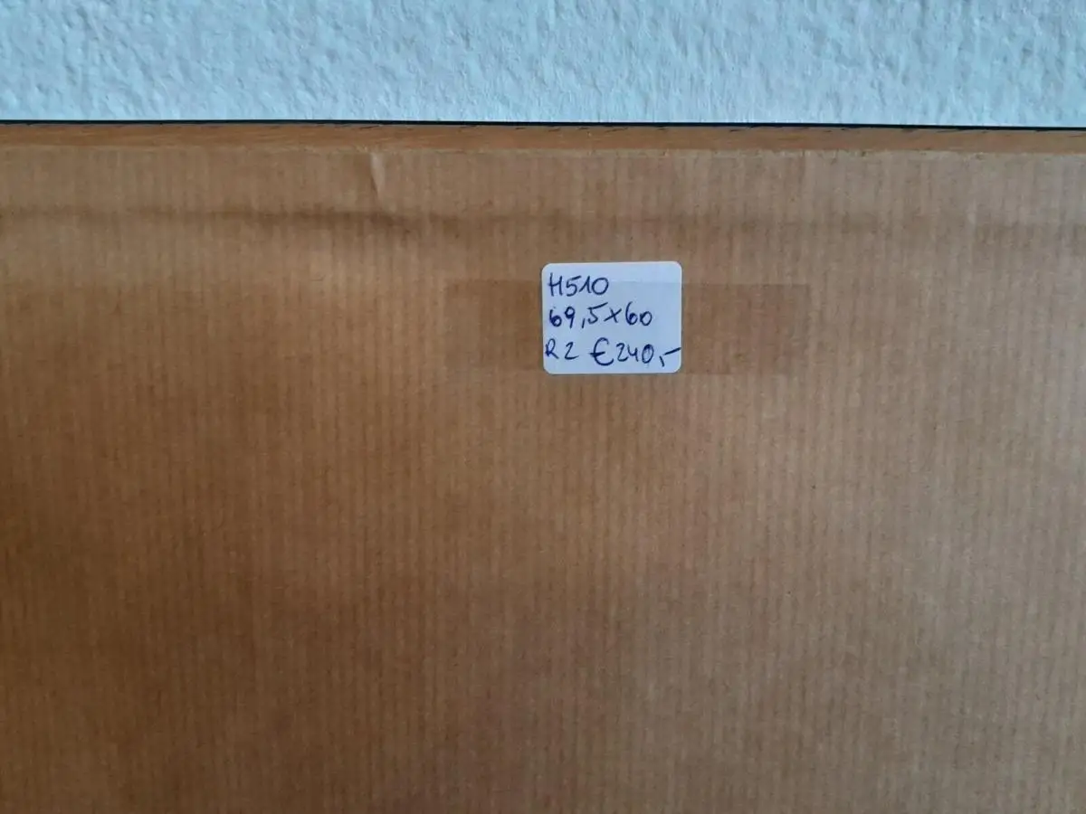 H510-Seidenmalerei-Phonix aus der Asche-gerahmt-Passepartout-Bild-Gemälde 4
