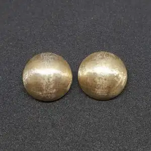 Goldene Ohrclips Ohrringe aus 14 Karat Echtgold (585er)