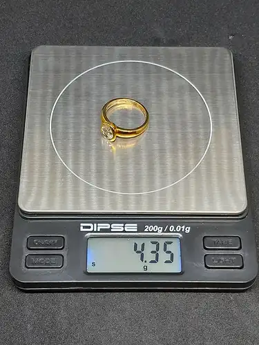 Goldring - 9 Karat - 375 Echtgold - Ring - Gold