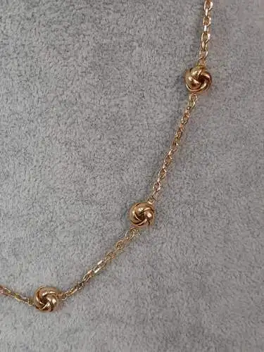 Halskette-14 Karat-Kette-585er Echtgold-Goldkette-Gelbgold-