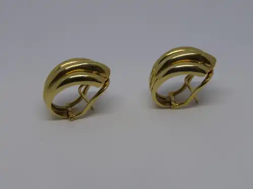 Ohrringe-585 Echtgold-Gelbgold-Ohrstecker-14 Karat-Gold-