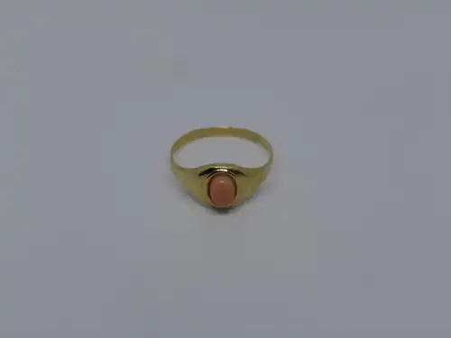 Ring-14 Karat-Goldring-585 Echtgold-Gelbgold-