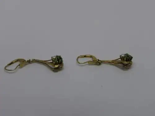 Ohrringe-Ohrstecker-14 Karat-Goldohrringe-585 Echtgold-Gelbgold-