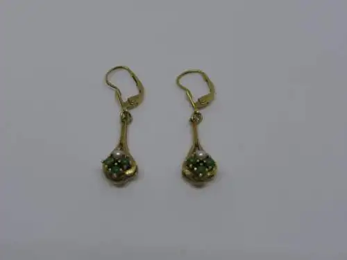 Ohrringe-Ohrstecker-14 Karat-Goldohrringe-585 Echtgold-Gelbgold-