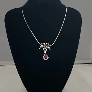 Collier aus Weißgold 585 Echtgold - 14 Karat