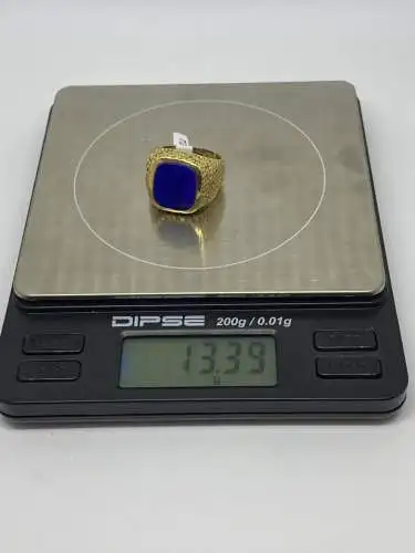 Siegelring aus Gelbgold 585 Echtgold - 14 Karat