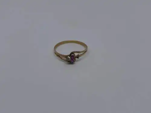 Ring-14 Karat-Goldring-585 Echtgold-Gelbgold-