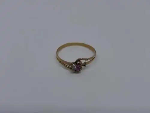 Ring-14 Karat-Goldring-585 Echtgold-Gelbgold-