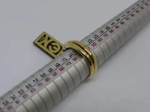 R29 - Goldring mit Edelsteinen - 14 Karat - 585 Echtgold - Goldring