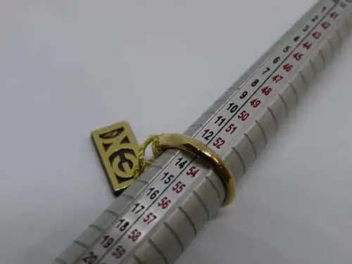 R34 - Goldring mit Edelsteinen - 14 Karat - 585 Echtgold - Goldring