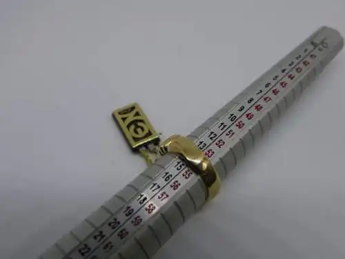 R41 - Goldring mit Edelsteinen - 14 Karat - 585 Echtgold - Goldring