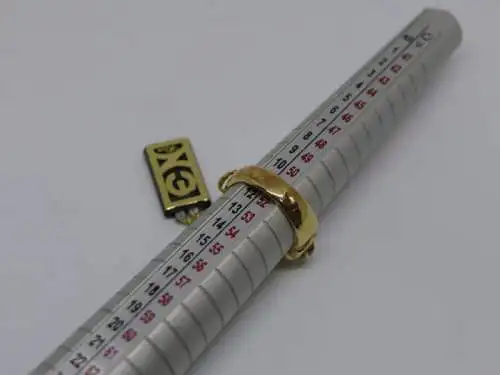 R48 - Goldring mit Edelsteinen – Ring – 14 Karat – 585 Echtgold – Goldring