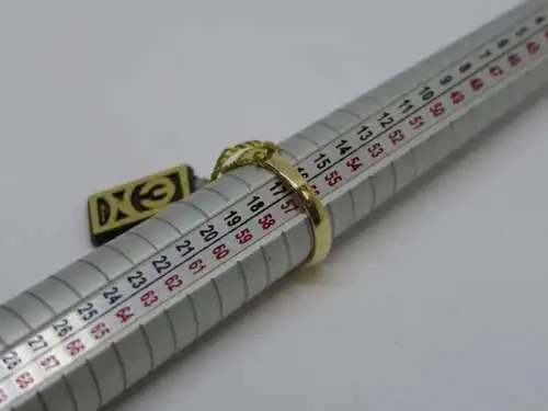 R49 - Goldring mit Edelsteinen– Ring – 14 Karat – 585 Echtgold – Goldring