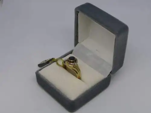 R50 - Goldring mit Edelsteinen – Ring – 14 Karat – 585 Echtgold – Goldring