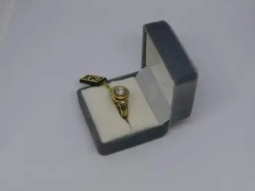 R58 - Goldring - Diamant – Ring – 14 Karat – 585 Echtgold –