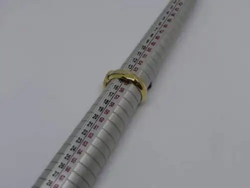 R58 - Goldring - Diamant – Ring – 14 Karat – 585 Echtgold –