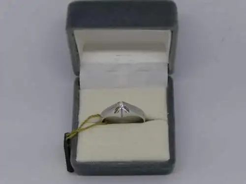 R59 - Goldring mit Diamant – Ring – 14 Karat – 585 Echtgold – Goldring