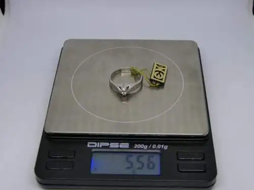 R59 - Goldring mit Diamant – Ring – 14 Karat – 585 Echtgold – Goldring