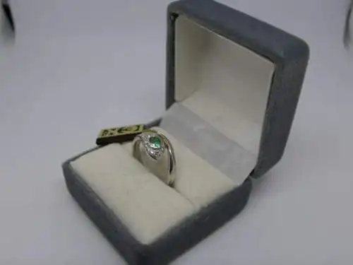 R103 - Goldring mit Edelsteinen – Ring – 14 Karat – 585 Echtgold – Goldring