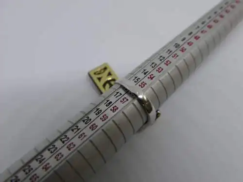 R103 - Goldring mit Edelsteinen – Ring – 14 Karat – 585 Echtgold – Goldring