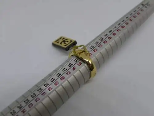 R109 - Goldring mit Edelsteinen – Ring – 14 Karat – 585 Echtgold – Goldring