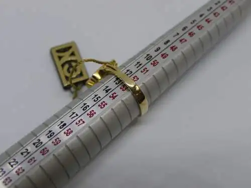 R113 - Goldring mit Edelsteinen – Ring – 14 Karat – 585 Echtgold – Goldring