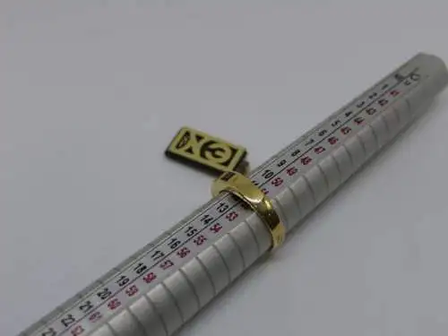 R114 - Goldring mit Edelsteinen – Ring – 14 Karat – 585 Echtgold – Goldring