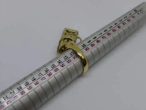 R119 - Goldring mit Edelsteinen – Ring – 14 Karat – 585 Echtgold – Goldring