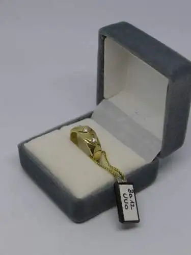 R122 - Goldring mit Diamanten – Ring – 14 Karat – 585 Echtgold – Goldring