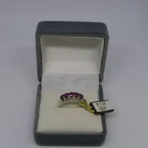 R123 - Goldring mit Rubin – Ring – 14 Karat – 585 Echtgold – Goldring