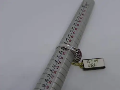 R123 - Goldring mit Rubin – Ring – 14 Karat – 585 Echtgold – Goldring