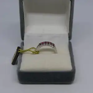R127 - Goldring mit Rubin - Ring - 14 Karat - 585 Echtgold - Goldring