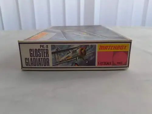 Matchbox - Gloster Gladiator-1:72-PK-8 - Modellflieger-OVP-1276