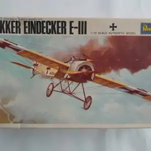 Revell - Fokker Eindecker E-III-1/72-H 645-Modellflieger-OVP-1272