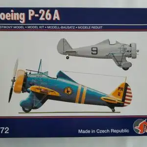 Pavla Models - Boeing P-26A-1/72-72046-Modellflieger-OVP-1271