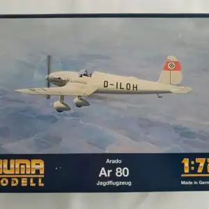 Huma Modell - Arado Ar 80 Jagdflugzeug-1/72-3005-Modellflieger-OVP-1270
