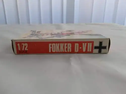 Fuji - Fokker D-VII-1/72-085 50-Bauteile versiegelt-Modellflieger-OVP-1269