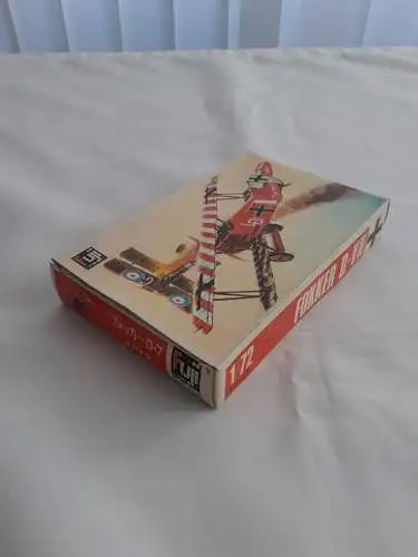 Fuji - Fokker D-VII-1/72-085 50-Bauteile versiegelt-Modellflieger-OVP-1269