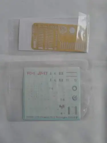 Trumpeter - Chinese FC-1 Prototype 01&03-1/72-01658-Bauteile versiegelt-Modellflieger-OVP-1261