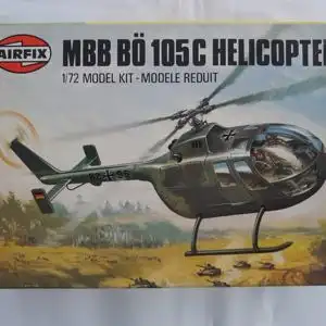 Airfix - MBB BÖ 105C Helicopter-1/72-61068 1-Modellflieger-OVP-1256