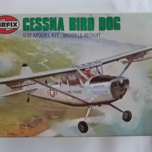 Airfix - Cessna Bird Dog-1/72-61058 4-Modellflieger-OVP-1255