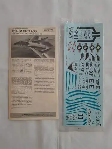Fujimi - Vought F7U-3M Cutlass-1/72-27012-Modellflieger-OVP-1253
