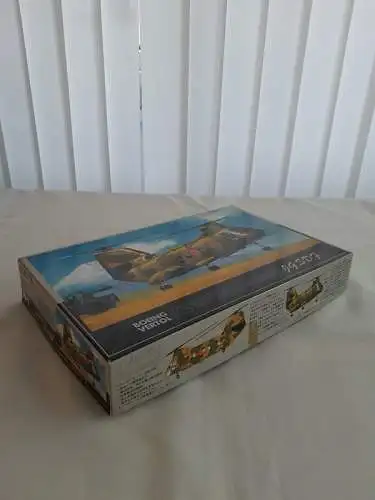 Fujimi Boeing Vertol KV-107II-4 Shirasagi JGSDF-1:72-7AH1-Modellflieger-OVP-1247