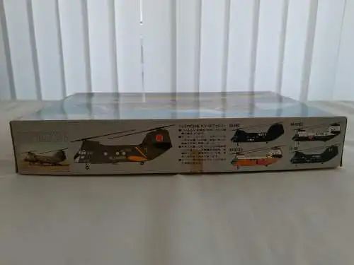 Fujimi Boeing Vertol KV-107II-4 Shirasagi JGSDF-1:72-7AH1-Modellflieger-OVP-1247